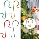 50 Pcs Elegant Metal S Shaped Hooks For Christmas Ornaments