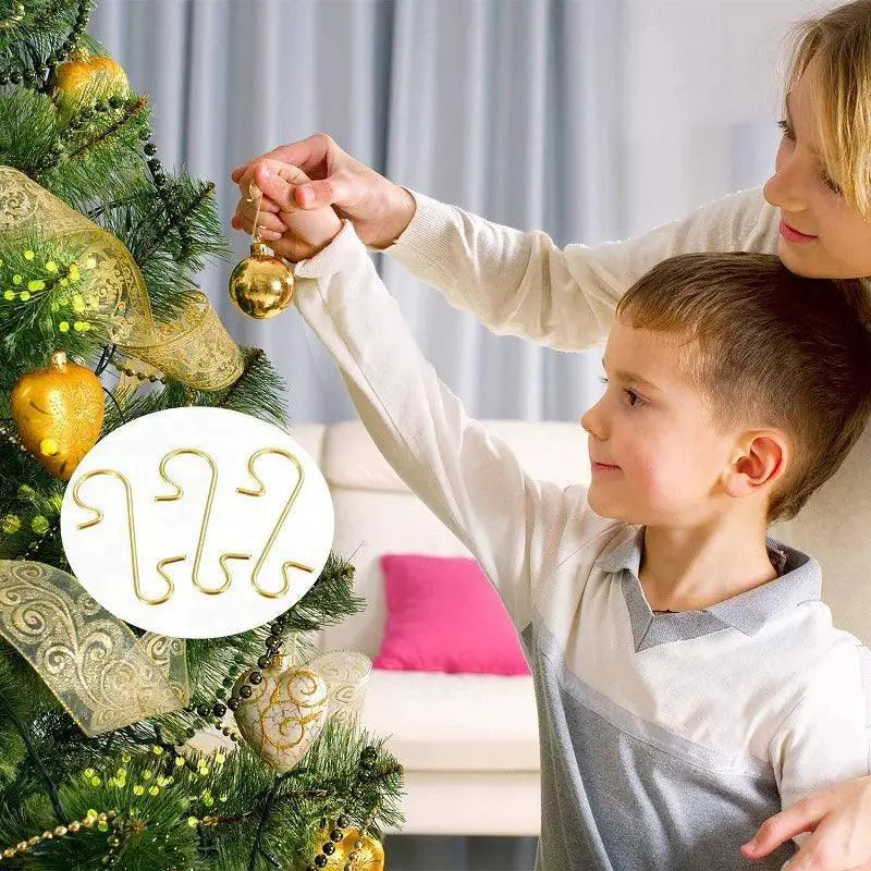 50 Pcs Elegant Metal S Shaped Hooks For Christmas Ornaments