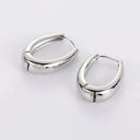 Elegant Korean Hoop Earrings for Women