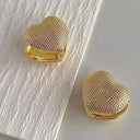 Elegant Korean Hoop Earrings for Women
