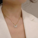 Classic Pearl Pendant Necklace for Women