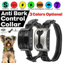 Dog Bark Control Collar Ultrasonic Waterproof Rechargeable