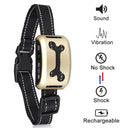 Dog Bark Control Collar Ultrasonic Waterproof Rechargeable