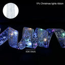 Enchanting Ribbon Fairy Lights for Magical Christmas Decor