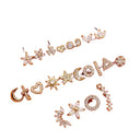 Zircon Cartilage Stud for Women Dazzling