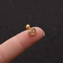 Zircon Cartilage Stud for Women Dazzling