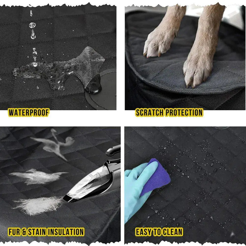 PawGuard Waterproof Dog Car Seat Cover for SUVs and Trucks