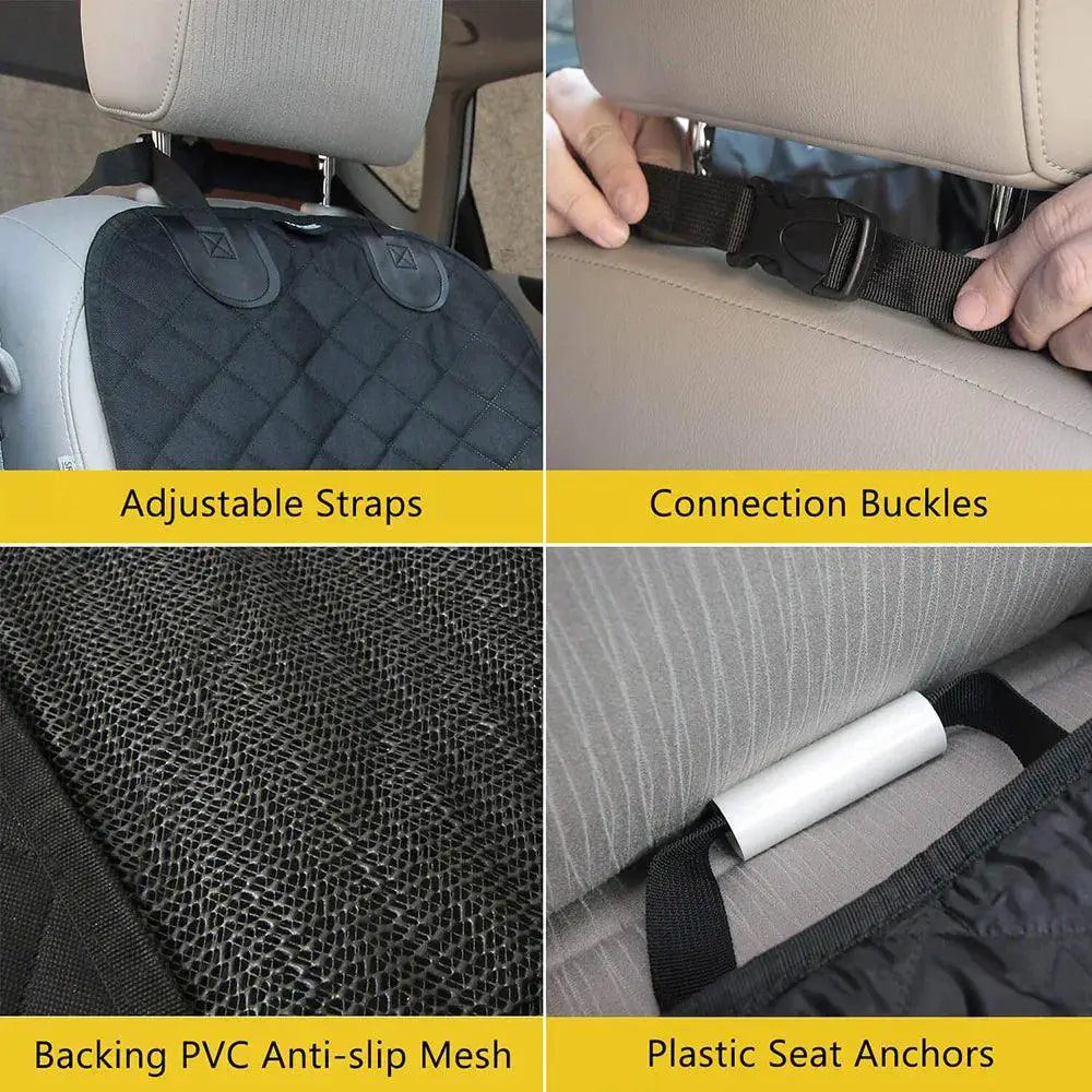 PawGuard Waterproof Dog Car Seat Cover for SUVs and Trucks