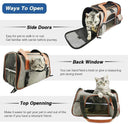 Pet Travel Bag Secure Cozy Carrier For Stress Free Trips