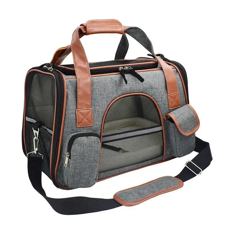 Pet Travel Bag Secure Cozy Carrier For Stress Free Trips