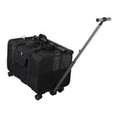 Durable Rolling Pet Carrier for Kittens