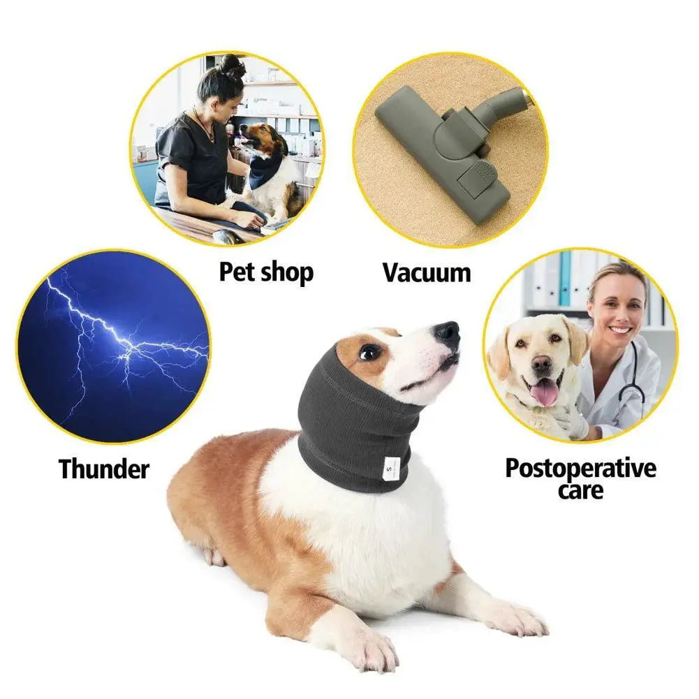 Dog Grooming Comfort Ear Protection Set for Relaxed Pets