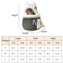 PawLux Chihuahua Velvet Carrier Backpack for Cozy Travel