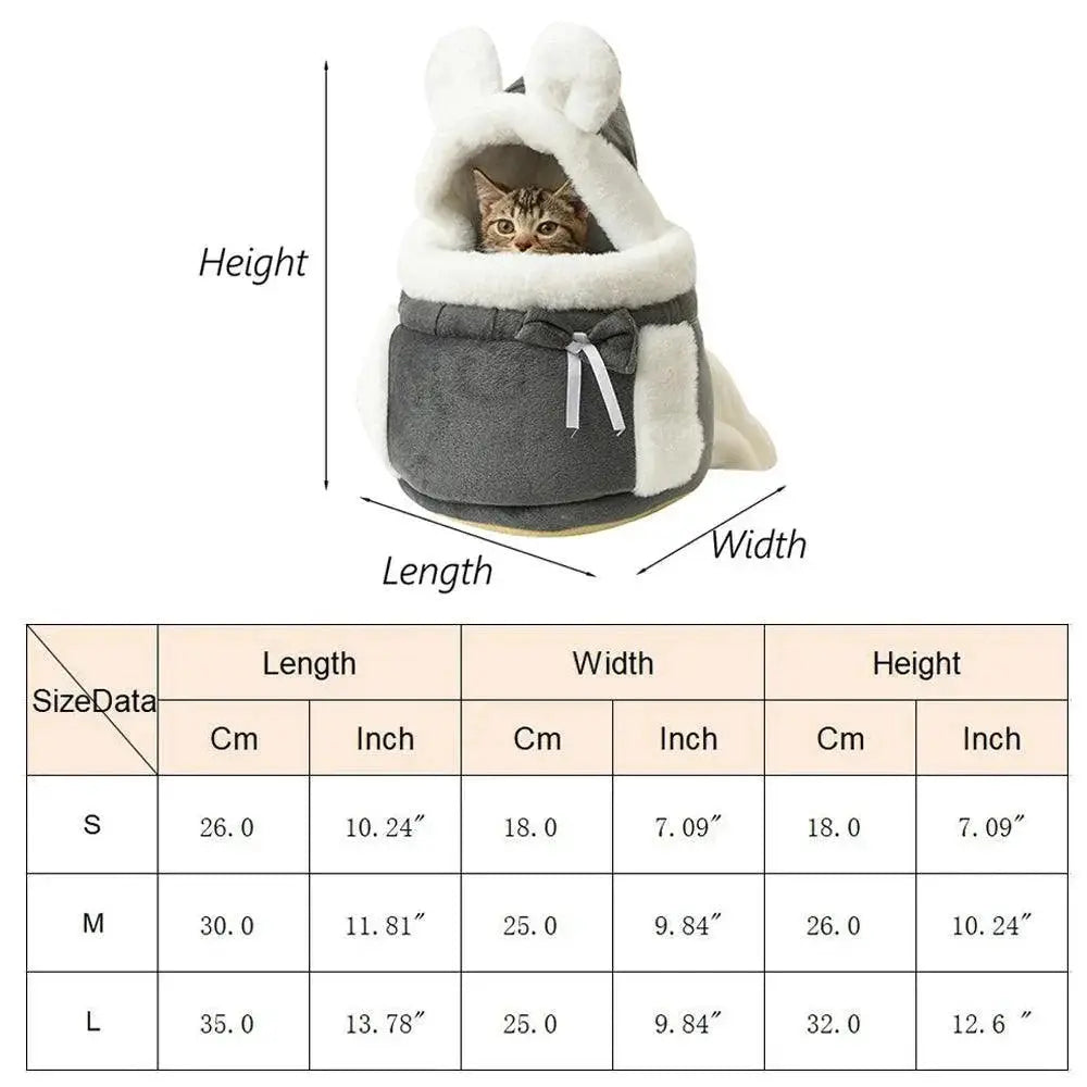 PawLux Chihuahua Velvet Carrier Backpack for Cozy Travel