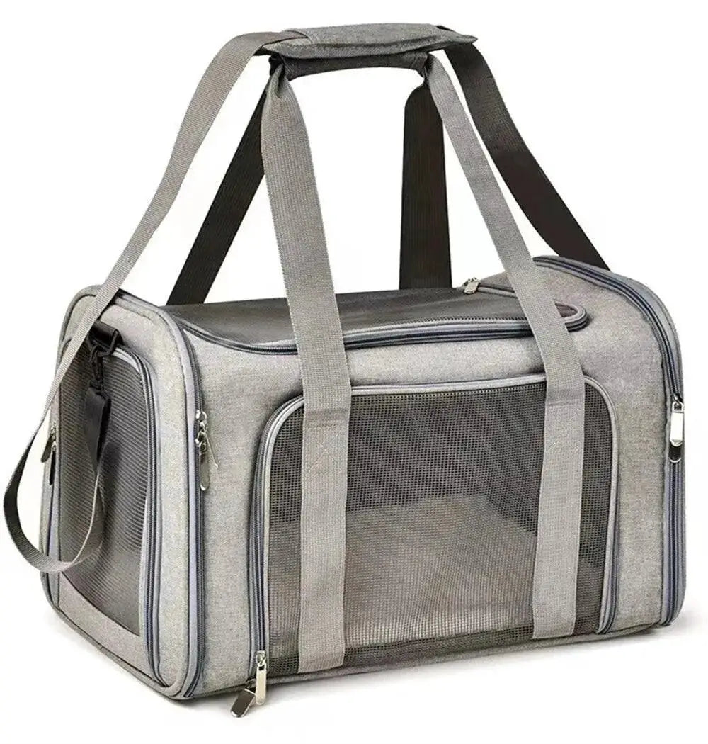 Soft Sided Pet Travel Backpack For Small Dogs And Cats