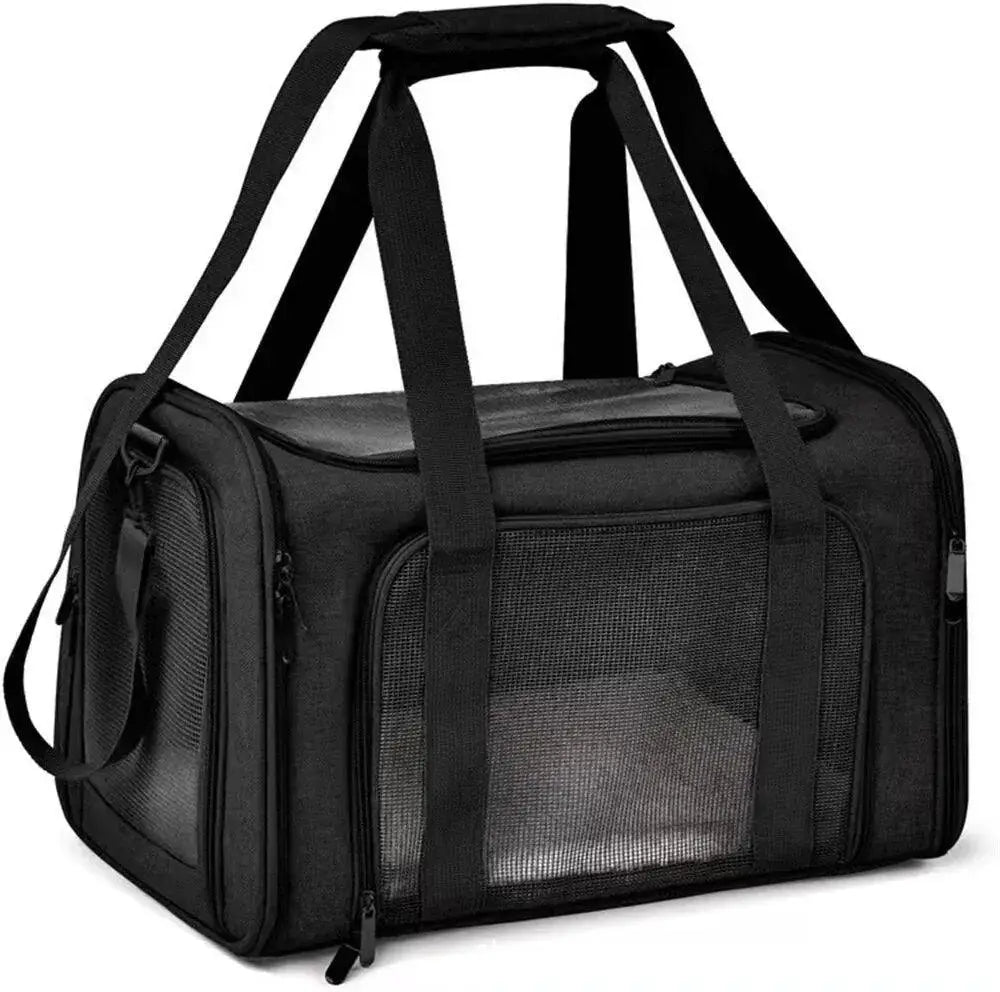Soft Sided Pet Travel Backpack For Small Dogs And Cats