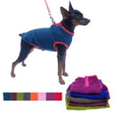Fleece Dog Vest for Stylish Small Breeds Warm Fashion