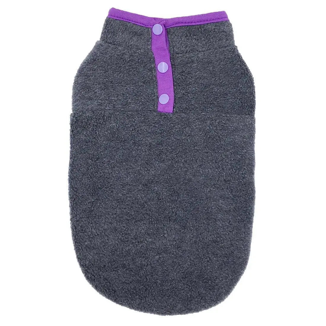 Fleece Dog Vest for Stylish Small Breeds Warm Fashion