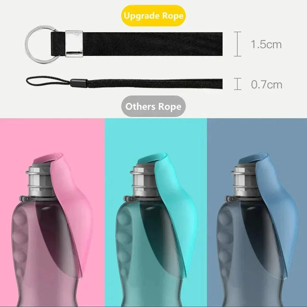 Portable Dog Water Bottle for Outdoor Adventures Hydration