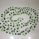 Artificial Ivy Leaf Garland Lifelike Green Vine Decor