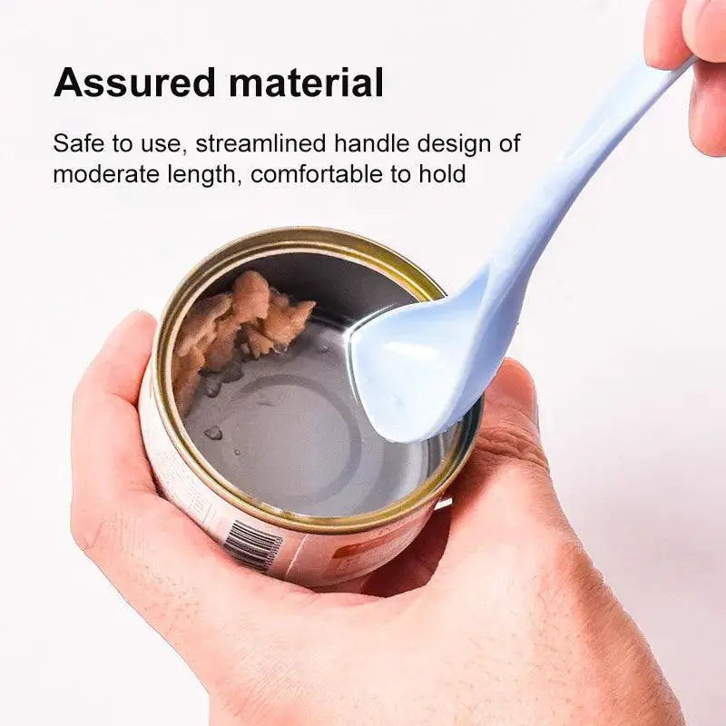 Pet Food Sealer Spoon Canned Lid Fresh Silicone Cover