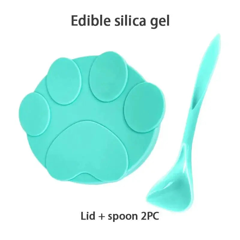 Pet Food Sealer Spoon Canned Lid Fresh Silicone Cover