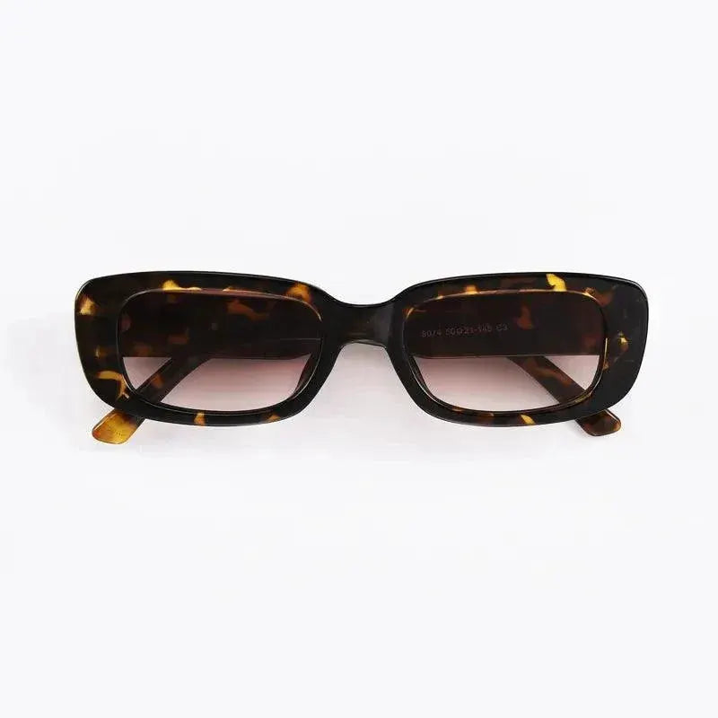 Chic Green Square Sunglasses For Hip Hop Trendsetters