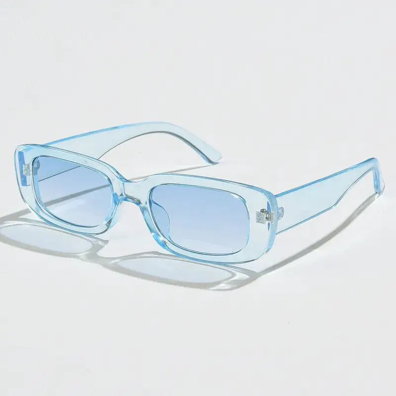 Chic Green Square Sunglasses For Hip Hop Trendsetters