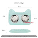 Elevated Cat Bowls for Mess-Free Dining
