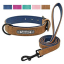 Durable Dog Collar Leash Set for Walks