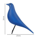 Elegant Resin Pigeon Ornament For Bird House Decoration