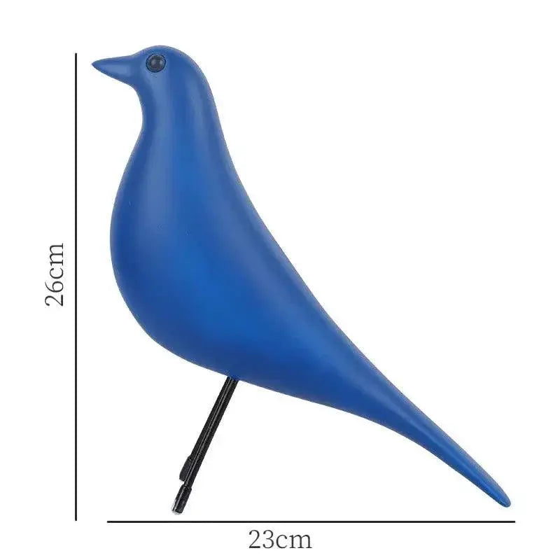 Elegant Resin Pigeon Ornament For Bird House Decoration