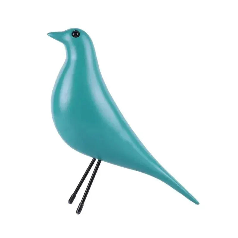 Elegant Resin Pigeon Ornament For Bird House Decoration