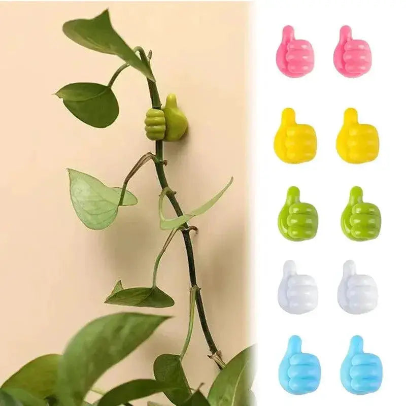 Hand Shaped Rubber Glasses Cable Holder Mini Hook Organizer