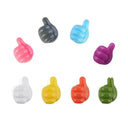 Hand Shaped Rubber Glasses Cable Holder Mini Hook Organizer