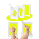 Baby Hand and Footprint Kit With Photo Frame Keepsakes