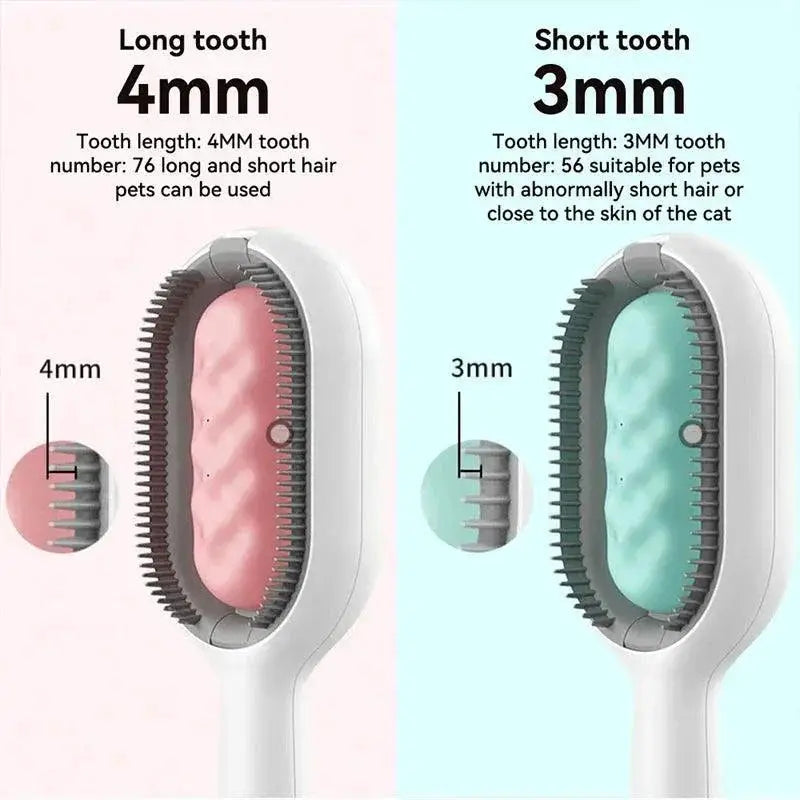 Cat Grooming Brush Professional Pet Hair Remover Tool