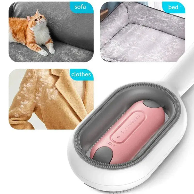 Cat Grooming Brush Professional Pet Hair Remover Tool