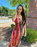 Breathable Maxi Dress for Women Summer