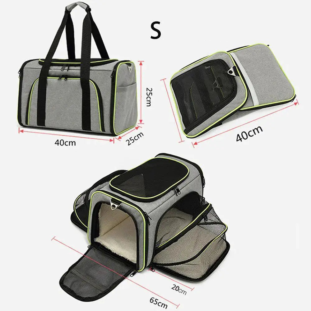 Pet Travel Carrier Bag Safe And Stylish Travel Solution