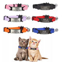 Engraved ID Cat Collar for Safe Pets
