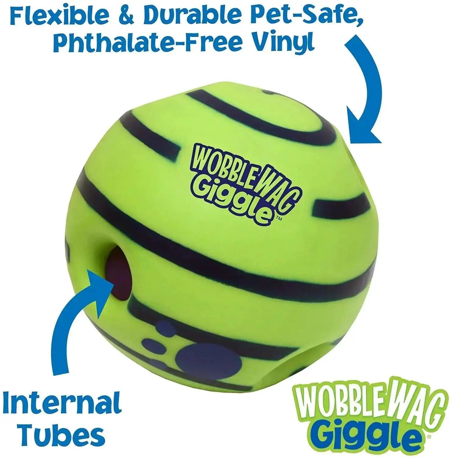 Giggle Glow Ball Dog Toy Interactive Sound Activated Fun