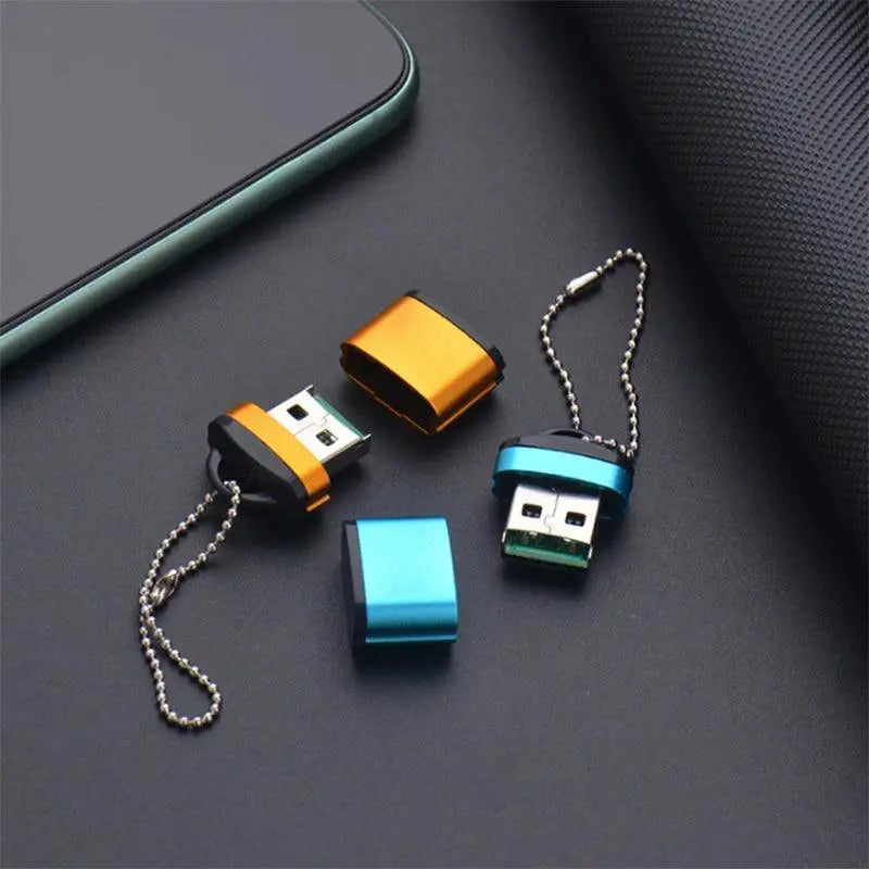 TF Micro SD Card Reader Fast Data Transfer for Laptops