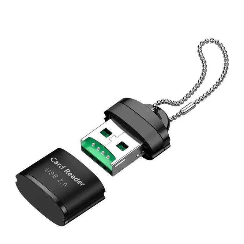 TF Micro SD Card Reader Fast Data Transfer for Laptops