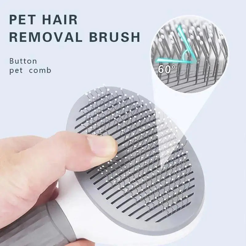 Self Cleaning Hair Remover Comb For Easy Pet Grooming Tool