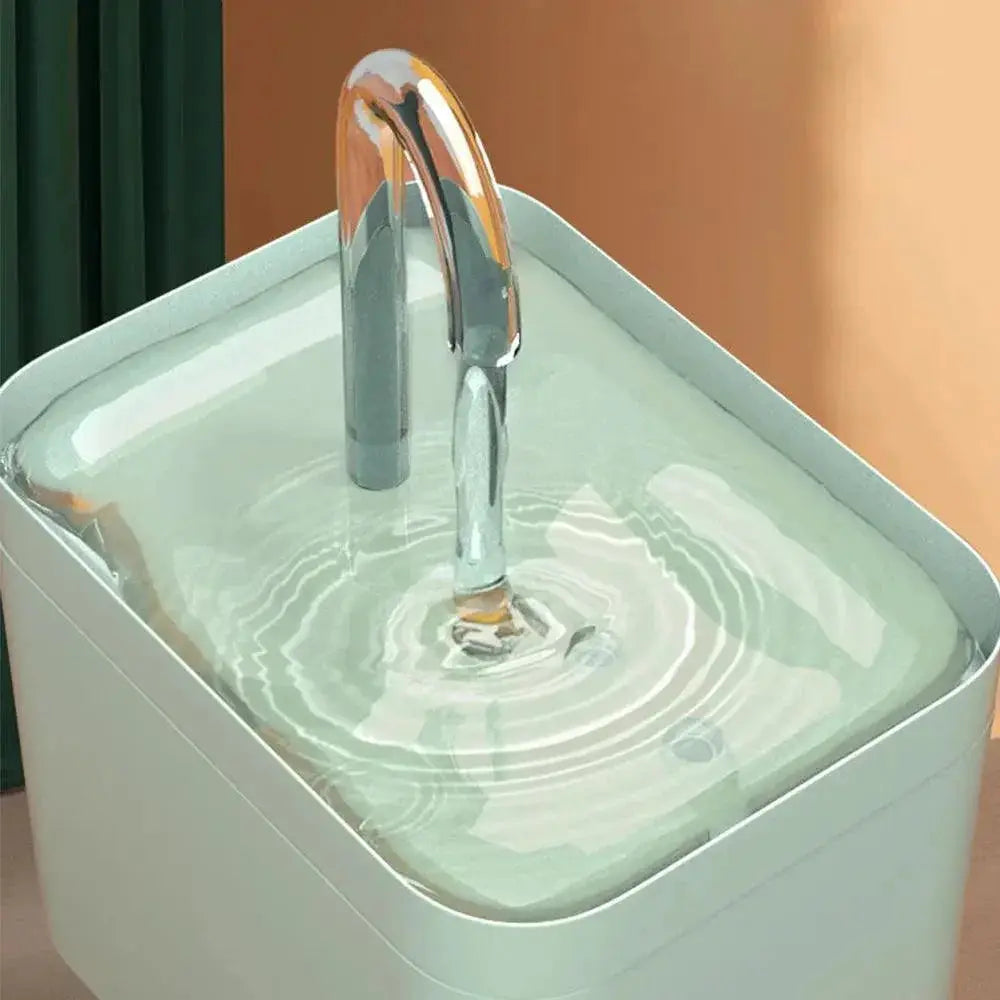 Ultra Quiet Pet Water Fountain With Recirculating Filter
