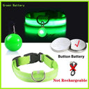 LED Safety Collar With Pendant For Small Pet Visibility