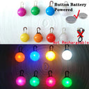 LED Safety Collar With Pendant For Small Pet Visibility