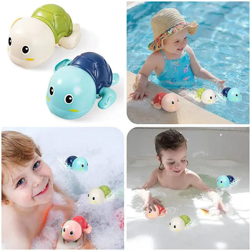 Baby Bath Toy Set Turtle And Whale For Water Fun Bath Time
