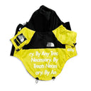 French Bulldog Print Hooded Raincoat for Dogs Windbreaker